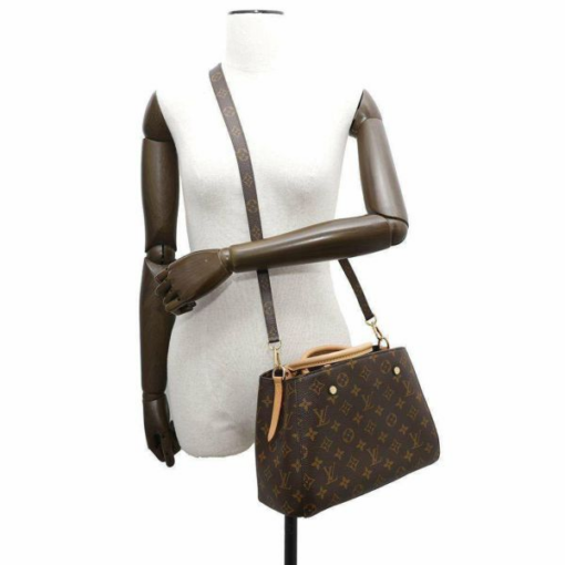 ルイヴィトン ハンドバッグ モノグラム モンテーニュBB M41055 LOUIS VUITTON 2way - 画像 (4)