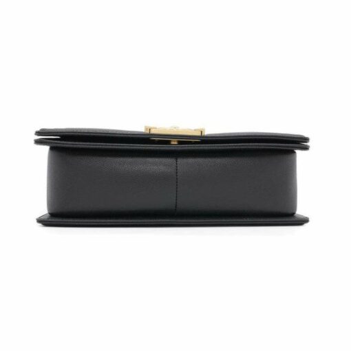 シャネル チェーンショルダーバッグ ココマーク ボーイシャネル キャビアスキン A67086 CHANEL 斜めがけ BOY CHANEL 黒 - 画像 (5)