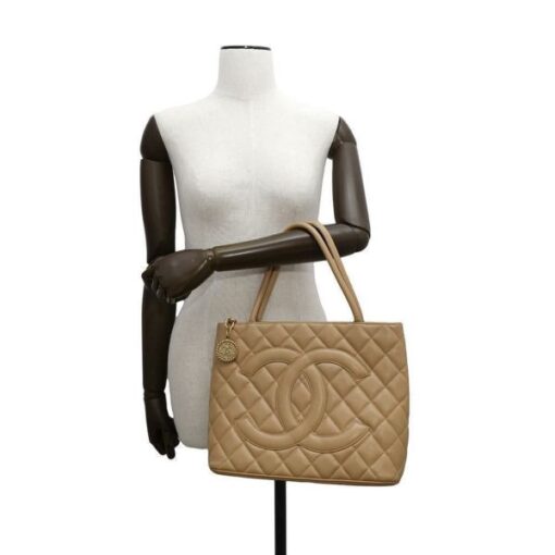シャネル トートバッグ 復刻トート ココマーク キャビアスキン A01804 CHANEL バッグ マトラッセ キルティング - 画像 (2)